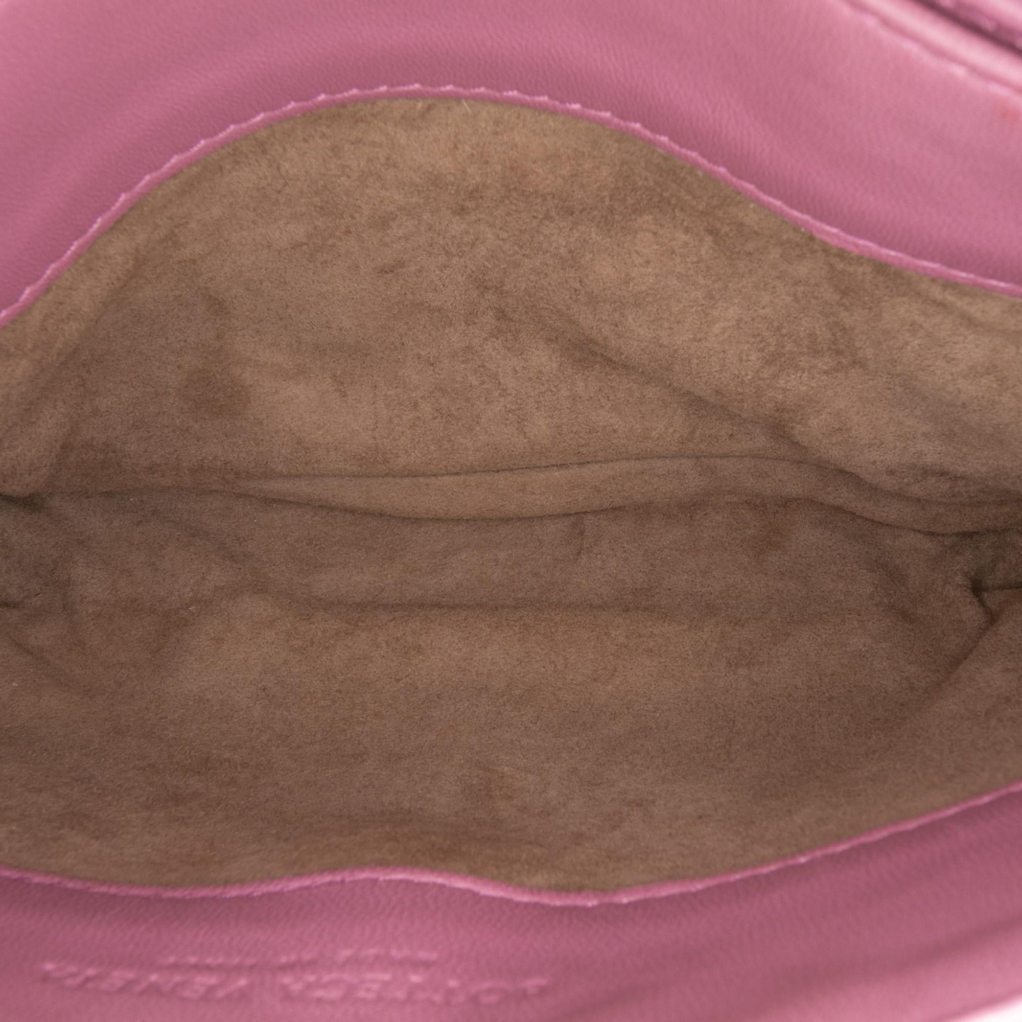 Bottega Veneta Baby Nappa Intrecciato Olimpia Crossbody