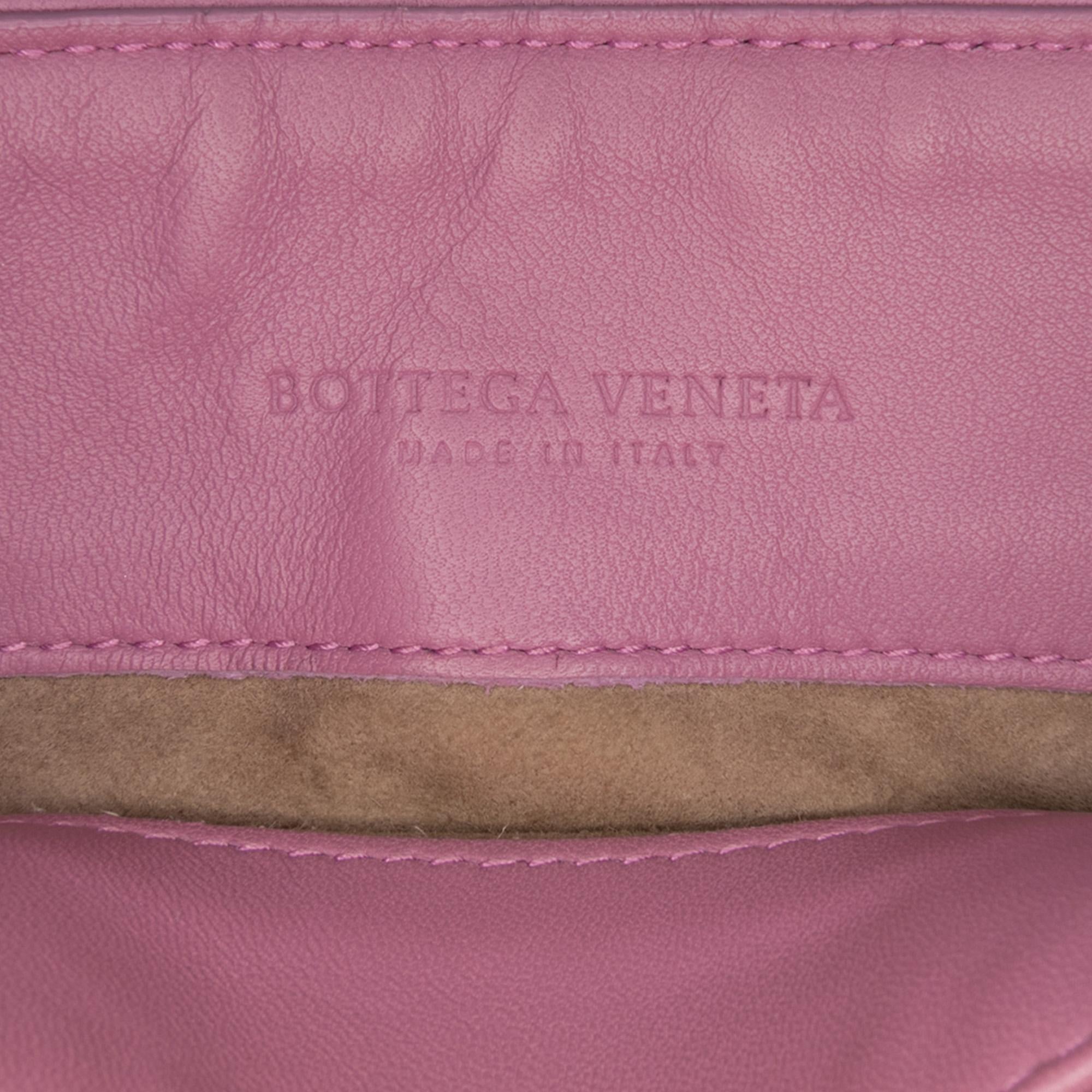Bottega Veneta Baby Nappa Intrecciato Olimpia Crossbody