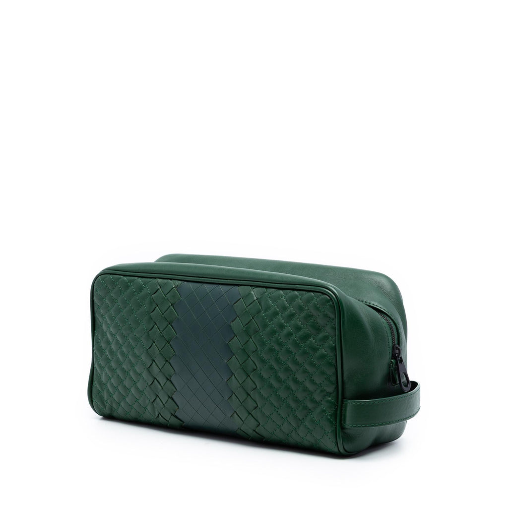 Bottega Veneta Bicolor Nappa Intrecciato Pouch