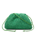 Bottega Veneta Boucle Raffia The Mini Pouch Crossbody