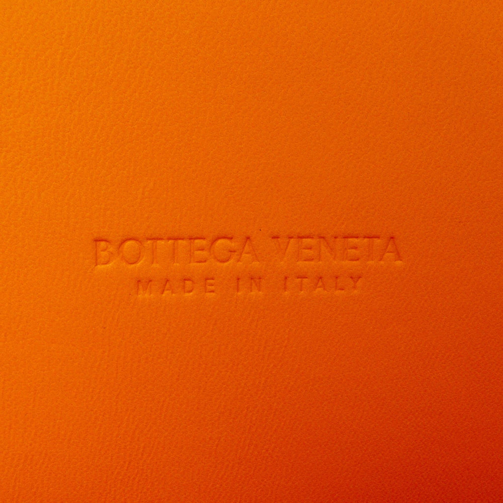 Bottega Veneta Brushed Calfskin Intrecciato Cradle Fold Over Shoulder Bag