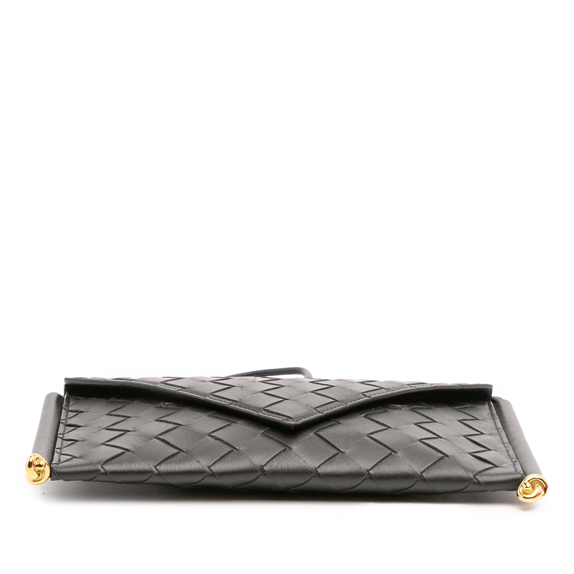 Bottega Veneta Calfskin Intrecciato Solstice Phone Pouch