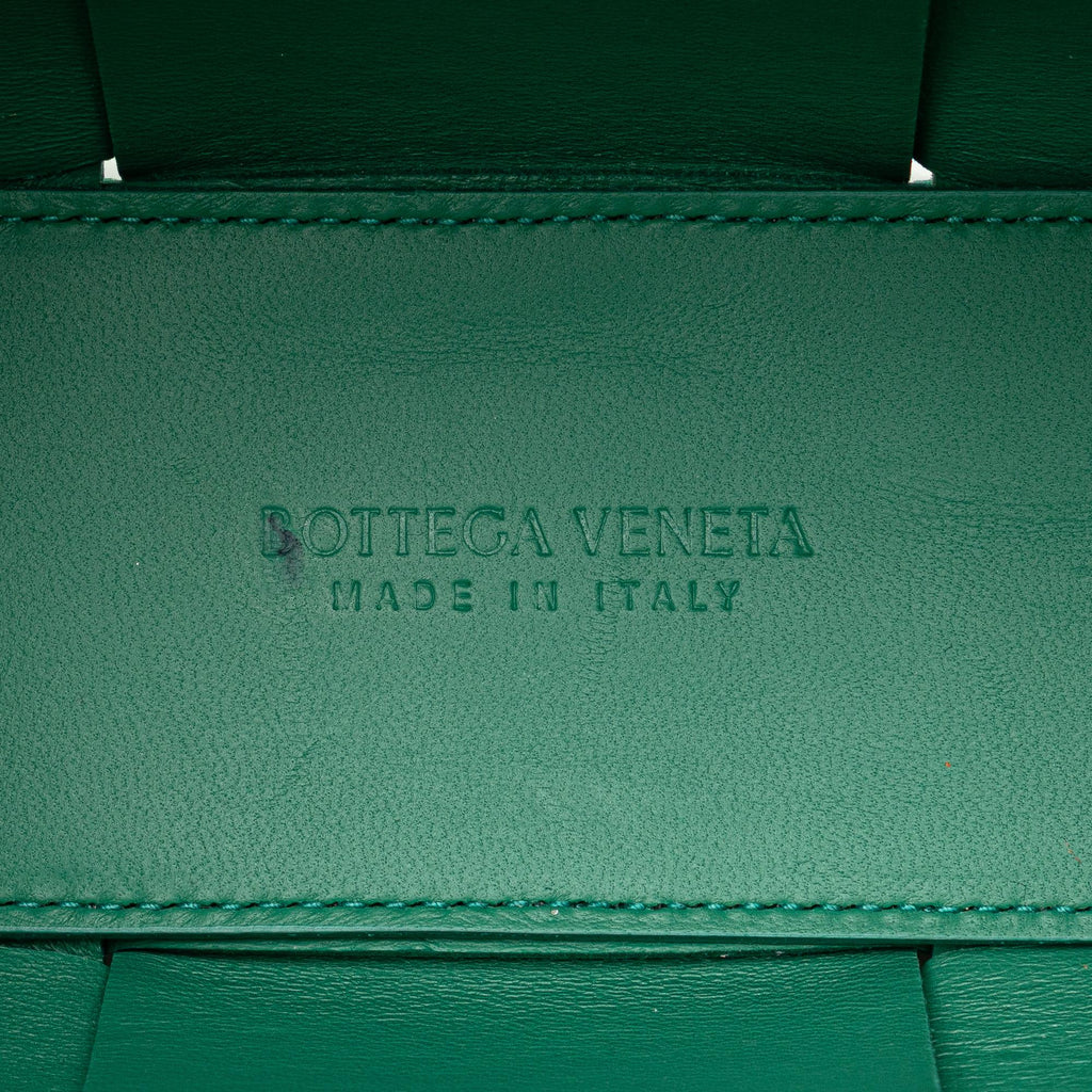 Bottega Veneta Candy Lambskin Intreccio Arco Tote