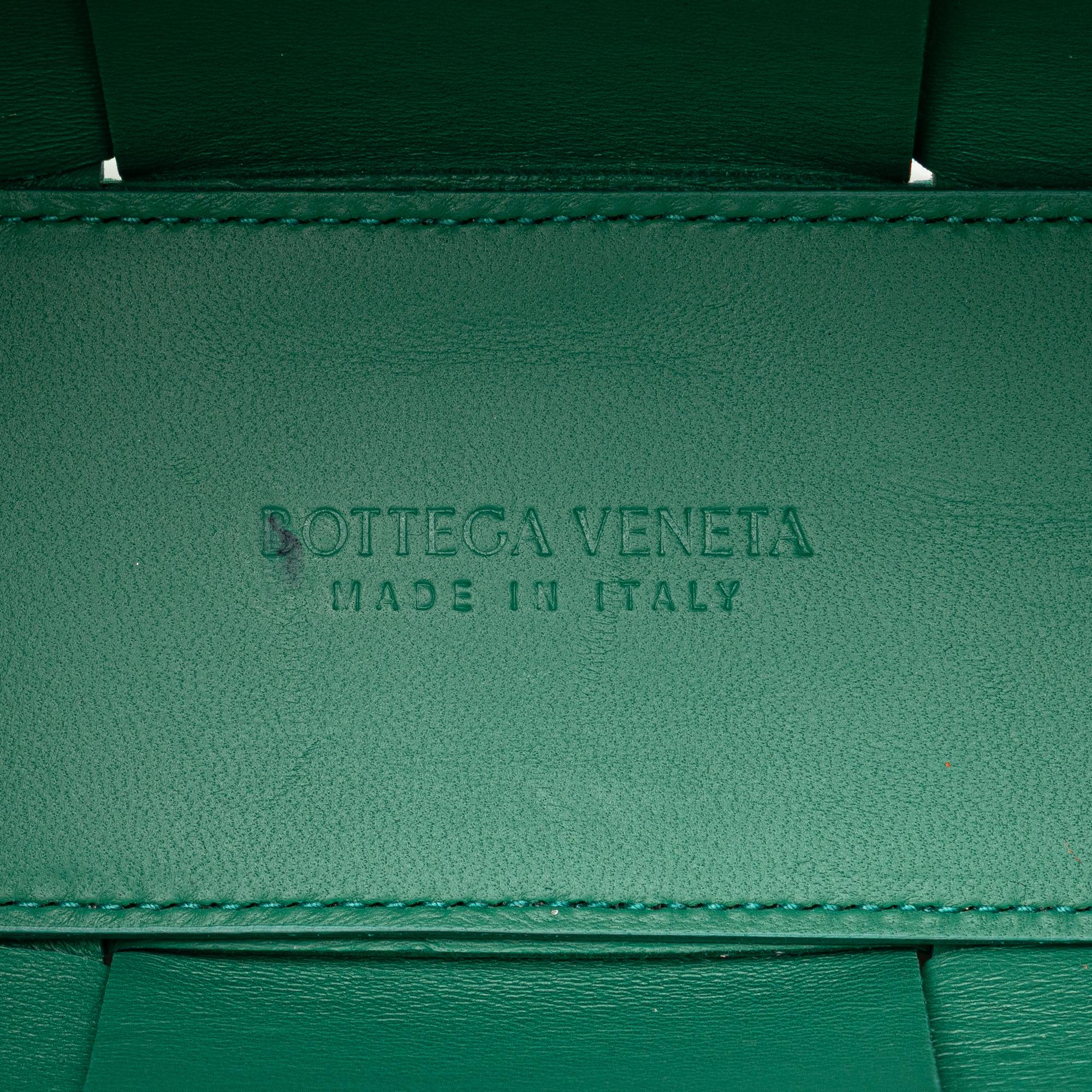 Bottega Veneta Candy Lambskin Intreccio Arco Tote