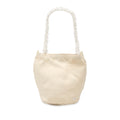 Bottega Veneta Canvas Crystal Handle Bag