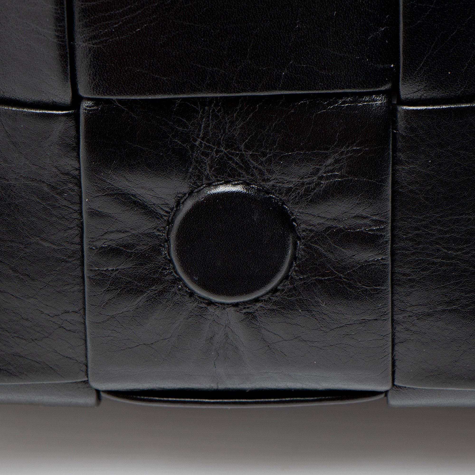 Bottega Veneta Crinkled Lambskin Extra Mini Cassette Crossbody