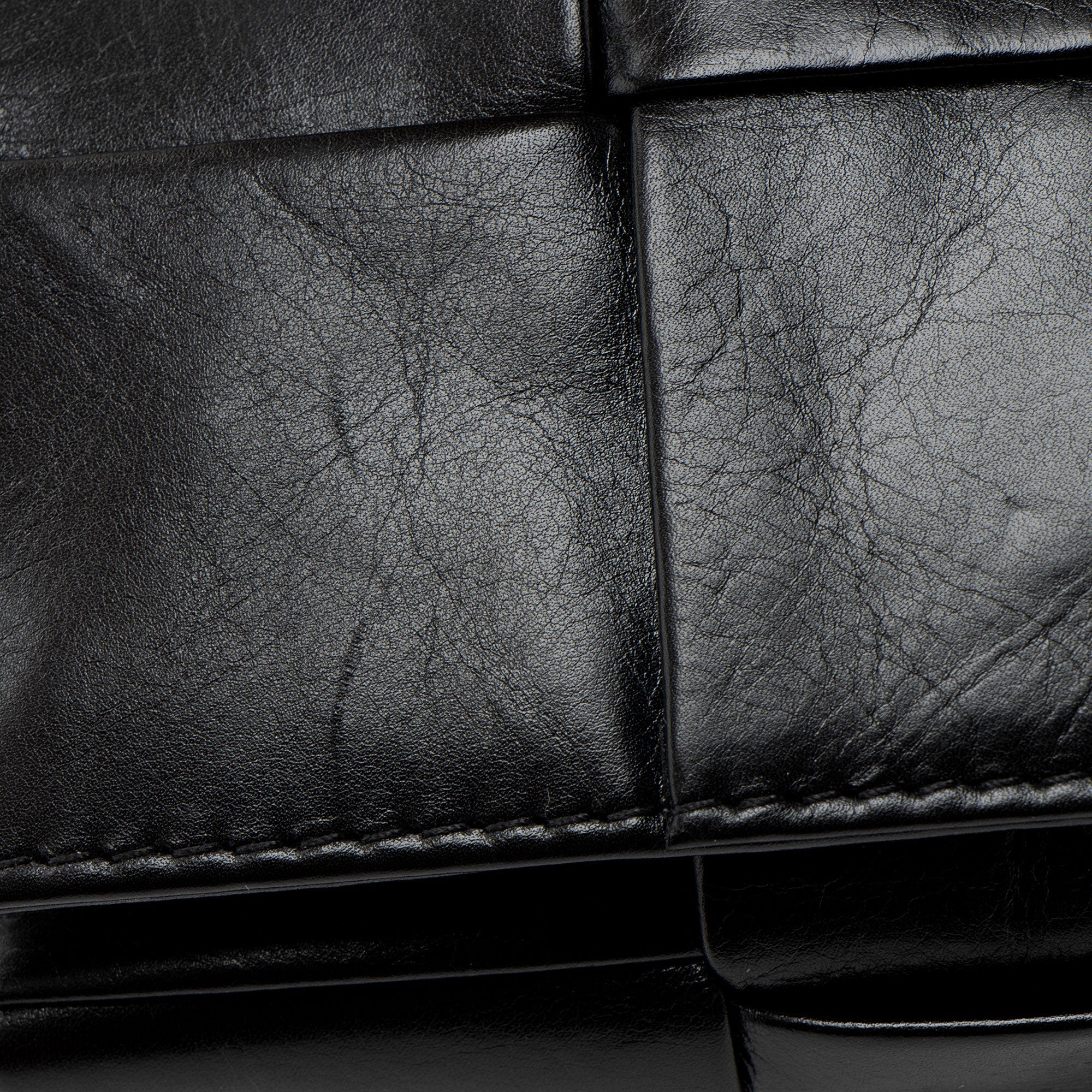 Bottega Veneta Crinkled Lambskin Extra Mini Cassette Crossbody