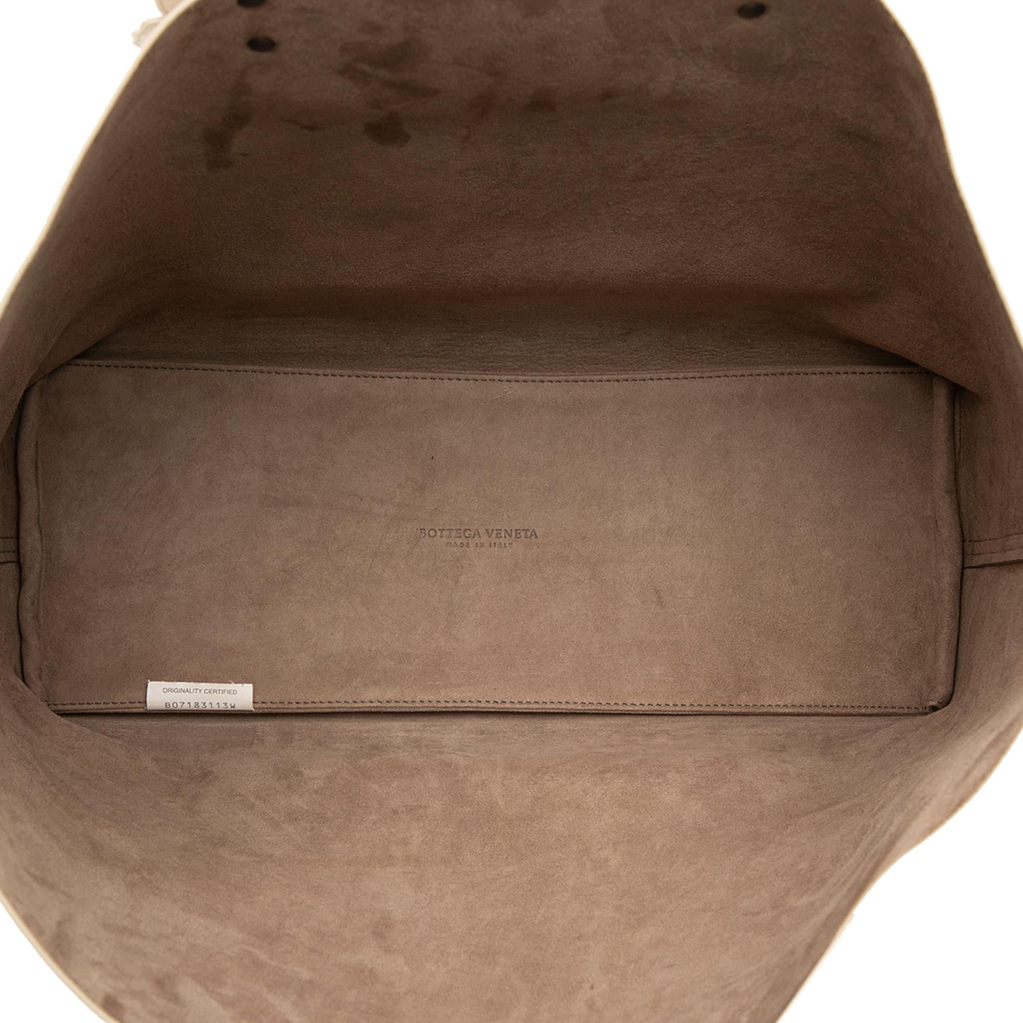 Bottega Veneta Embossed Leather Butterfly Tote