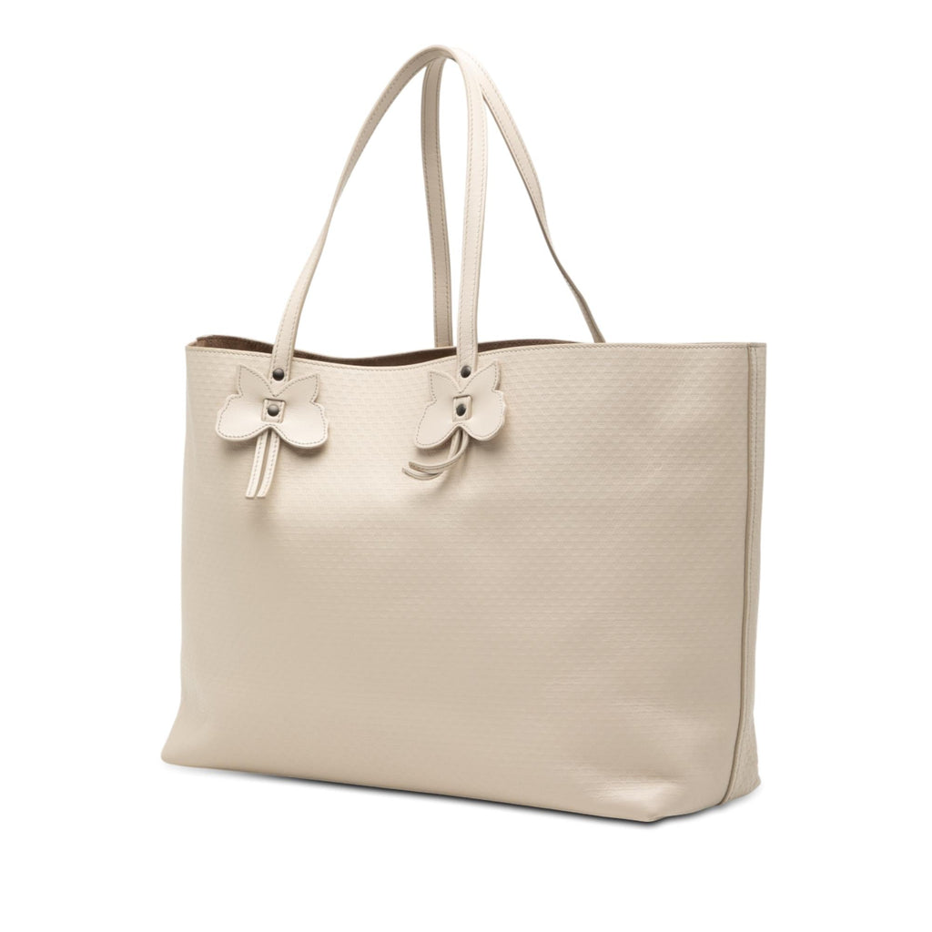 Bottega Veneta Embossed Leather Butterfly Tote