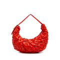 Bottega Veneta Foulard Intrecciato Calfskin Banana Hobo