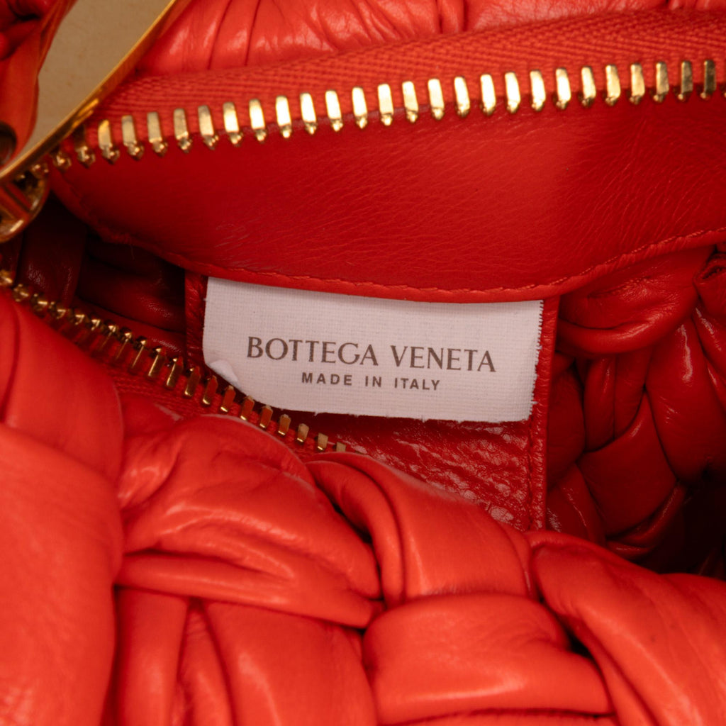 Bottega Veneta Foulard Intrecciato Calfskin Banana Hobo