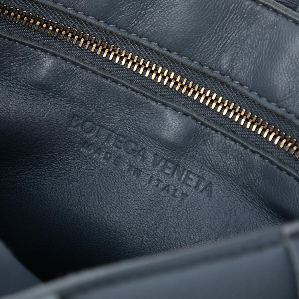 Bottega Veneta Grained Calfskin Intrecciato Cassette Crossbody