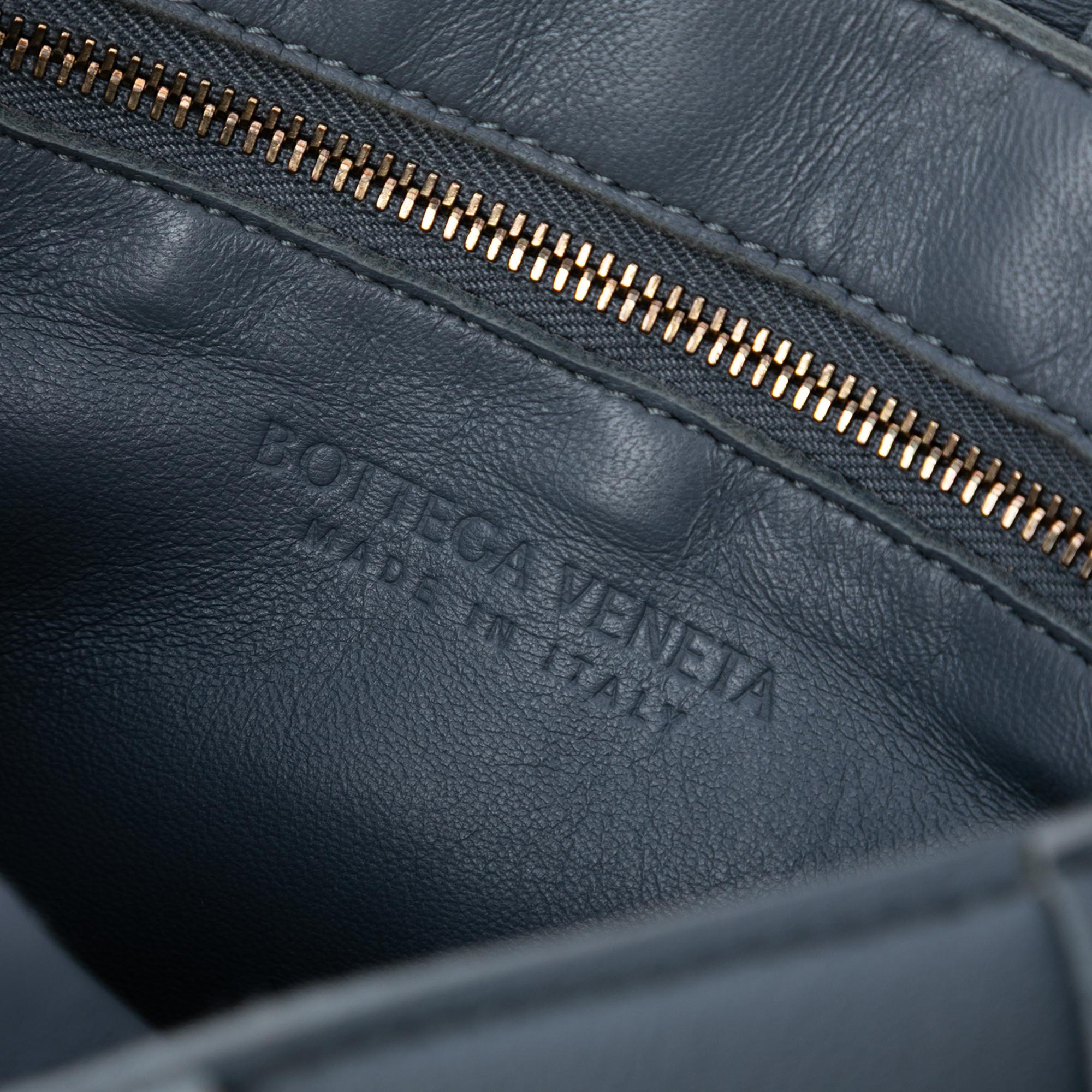 Bottega Veneta Grained Calfskin Intrecciato Cassette Crossbody