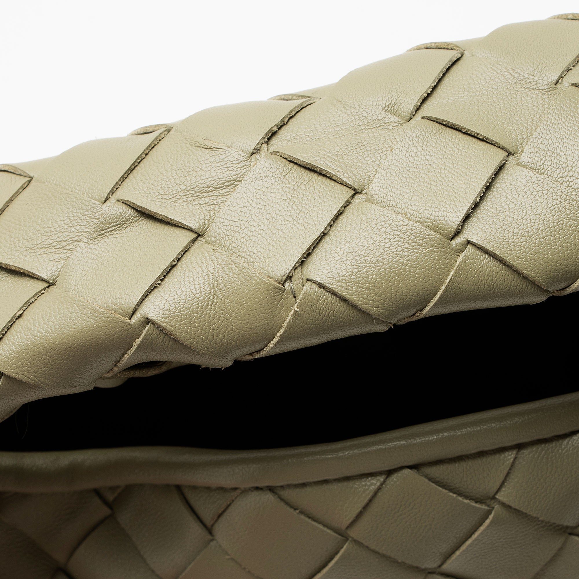Bottega Veneta Inrecciato Calfskin Mini Hop Top Handle