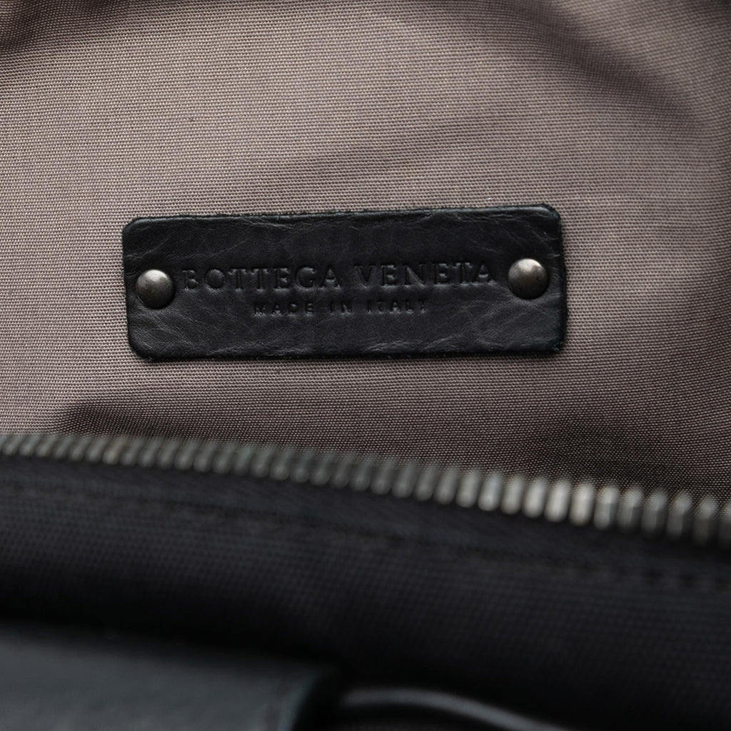 Bottega Veneta Intrecciato Canvas and Leather Sling Bag