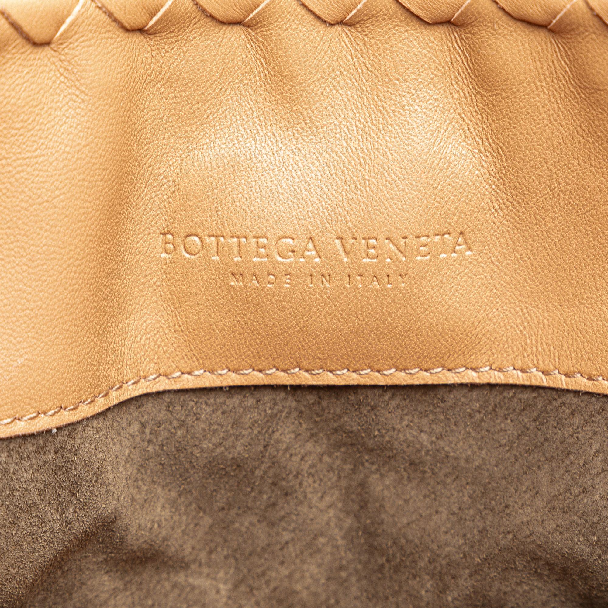 Bottega Veneta Intrecciato Flap Satchel