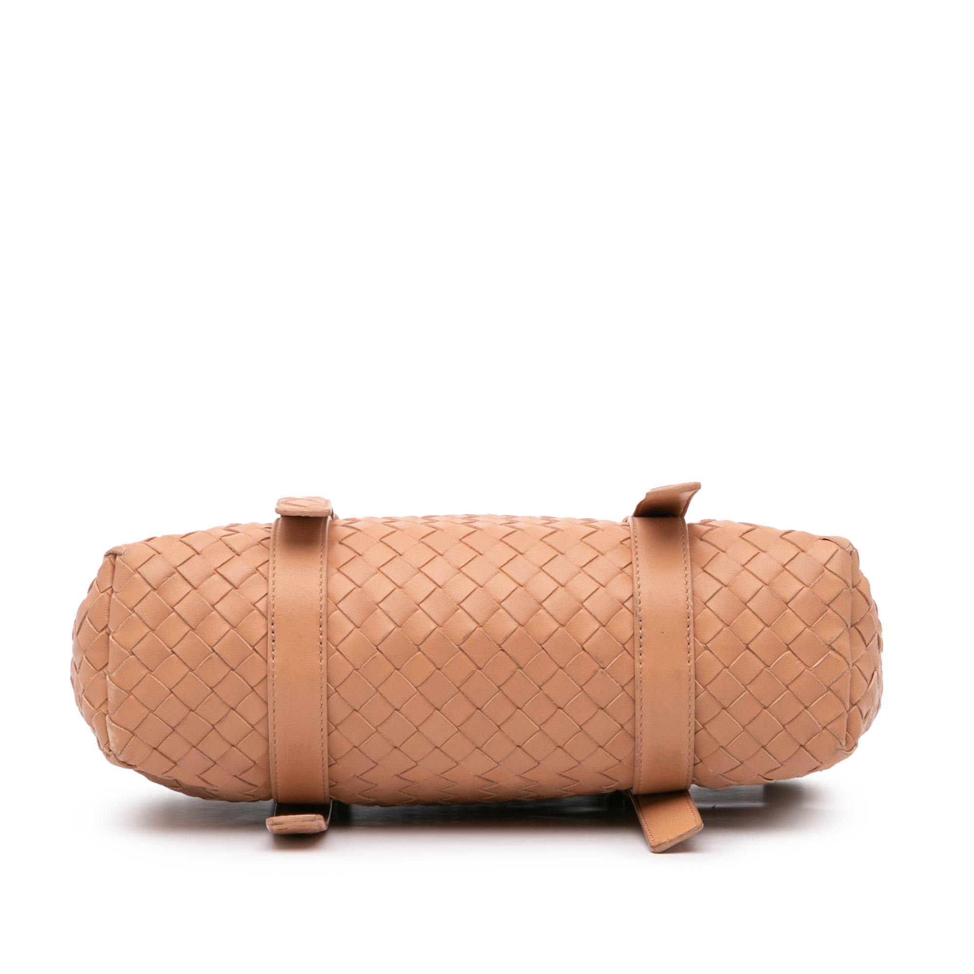Bottega Veneta Intrecciato Flap Satchel