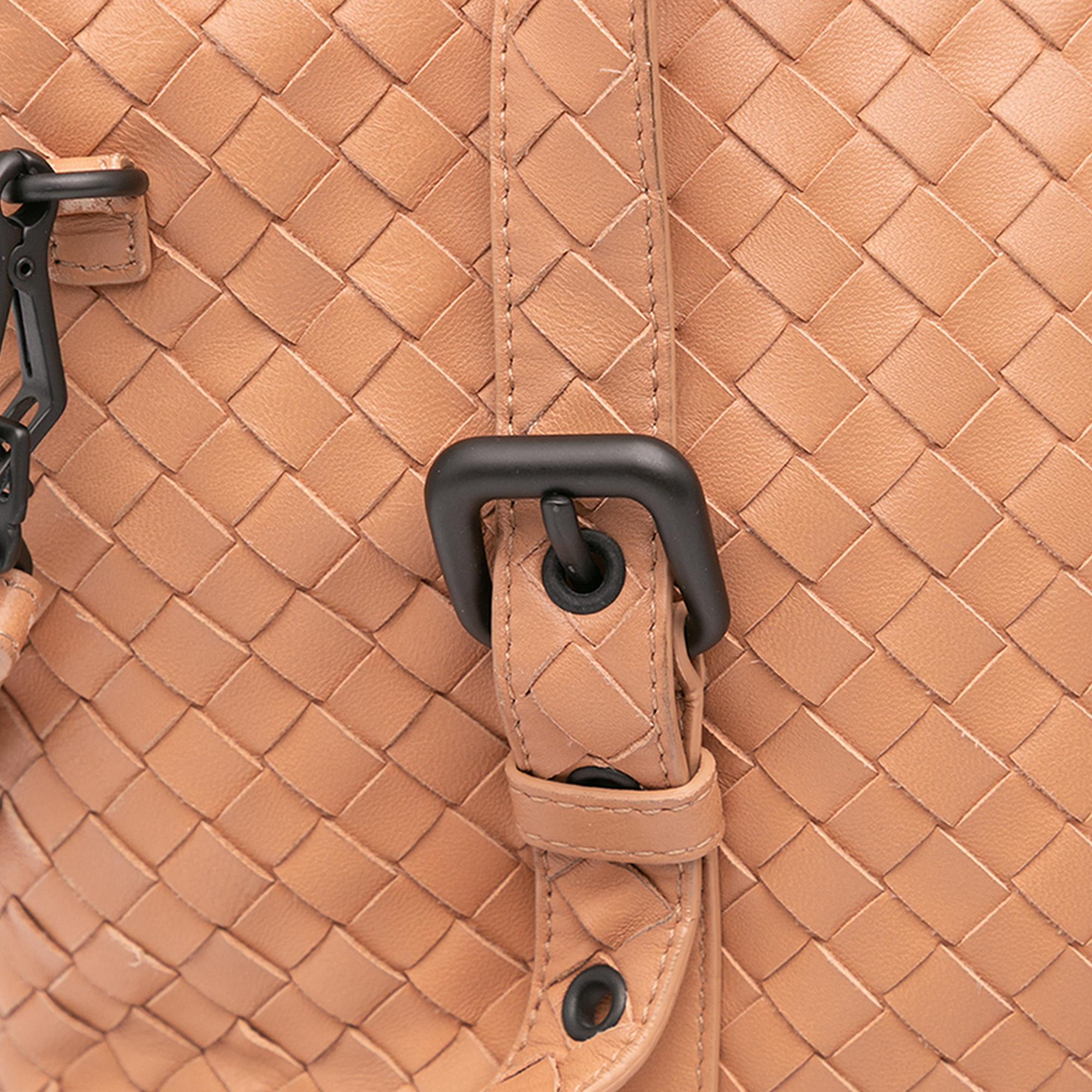 Bottega Veneta Intrecciato Flap Satchel