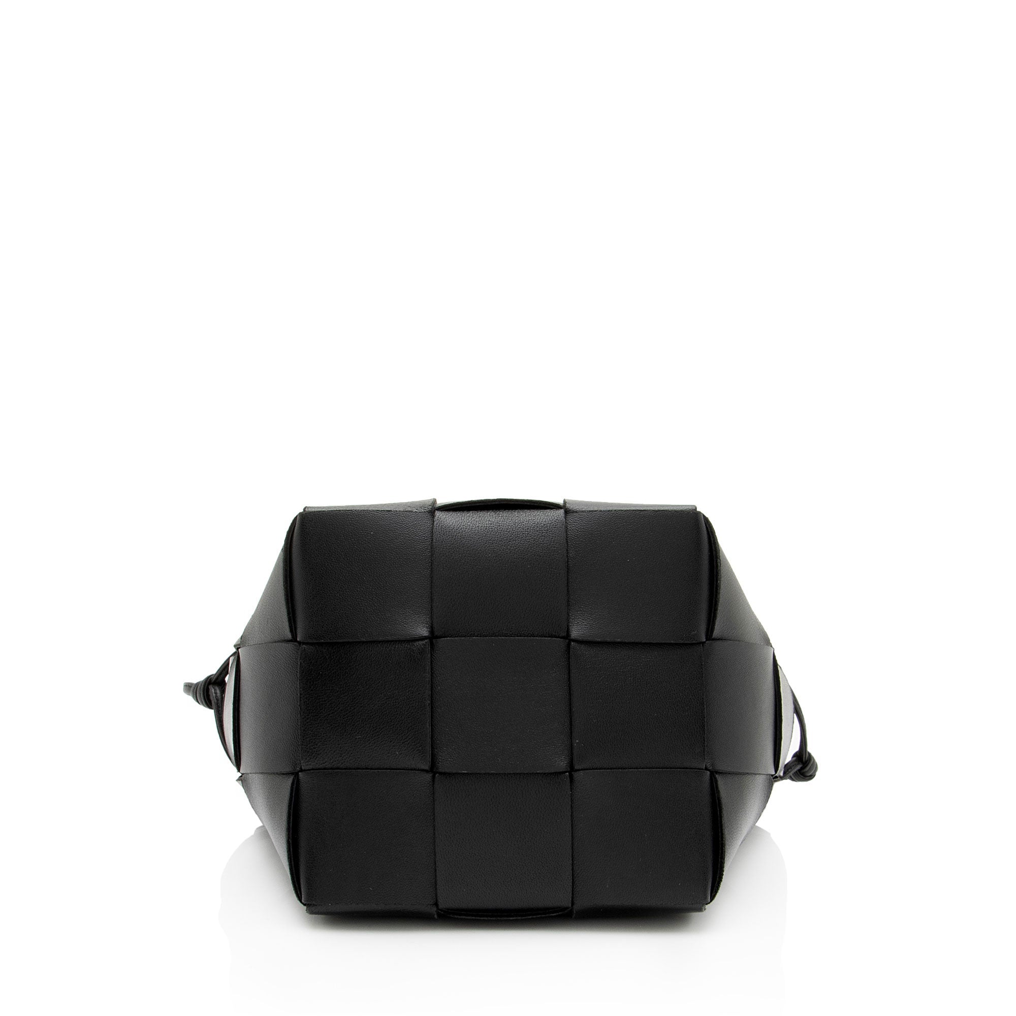 Bottega Veneta Intrecciato Leather Cassette Small Bucket Bag