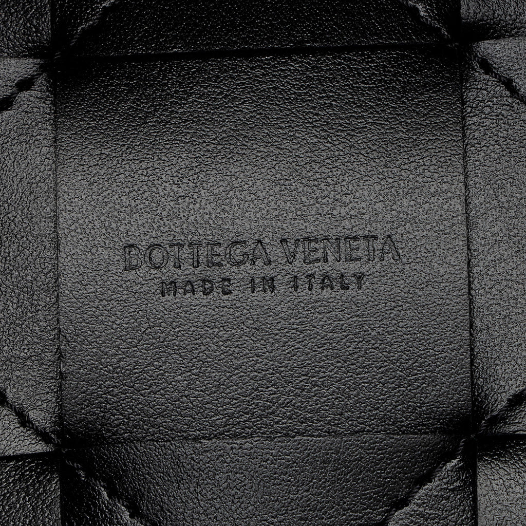Bottega Veneta Intrecciato Leather Cassette Small Bucket Bag