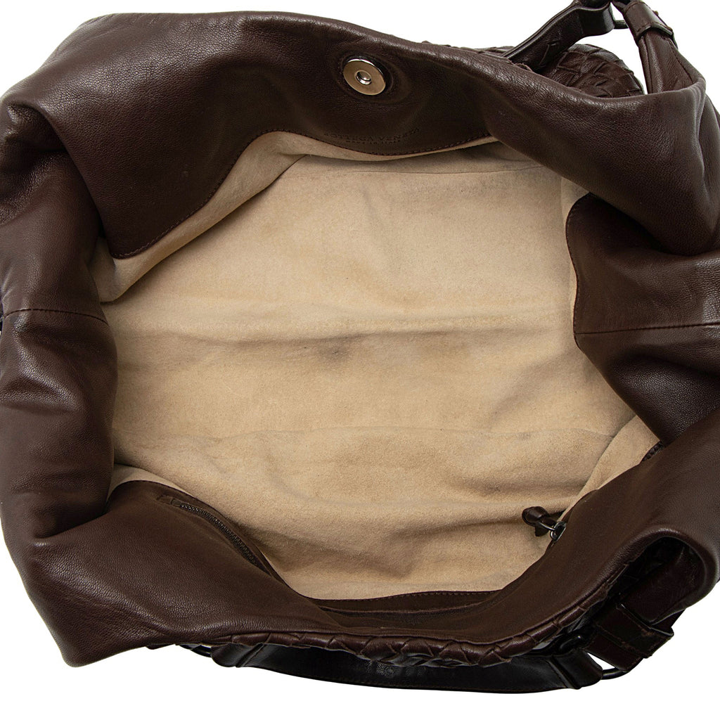 Bottega Veneta Intrecciato Nappa Campana Medium Shoulder Bag