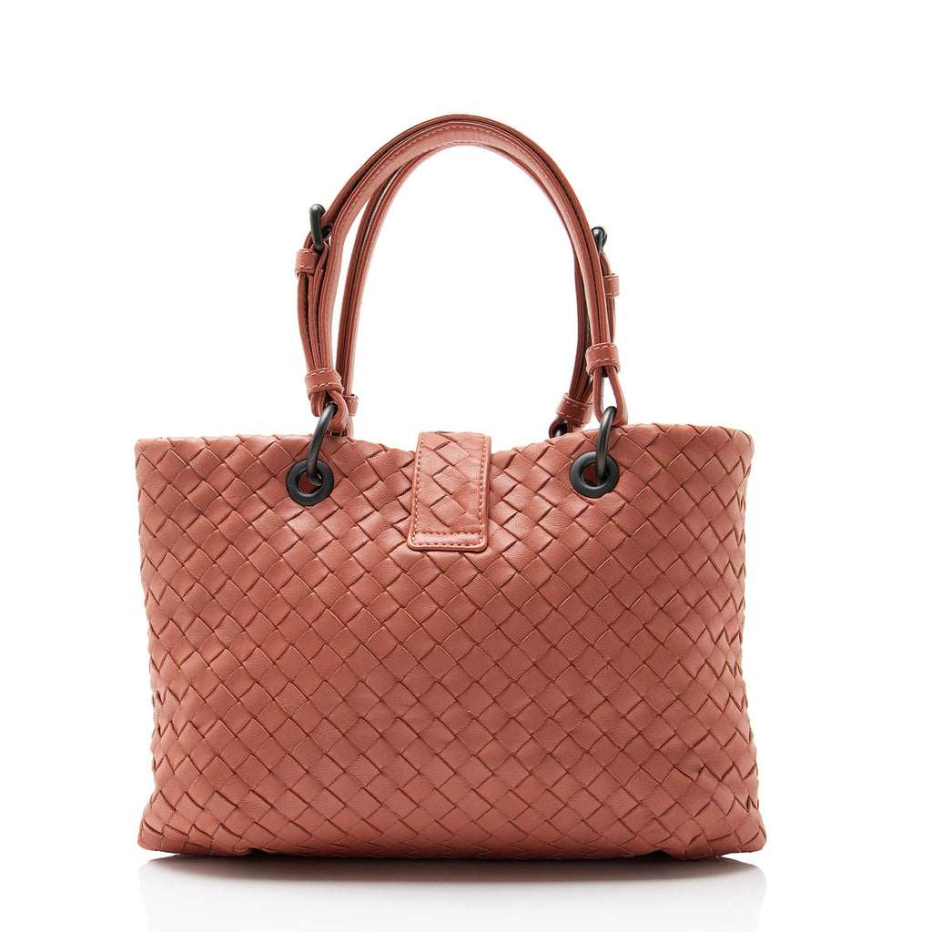 Bottega Veneta Intrecciato Nappa Capri Small Tote