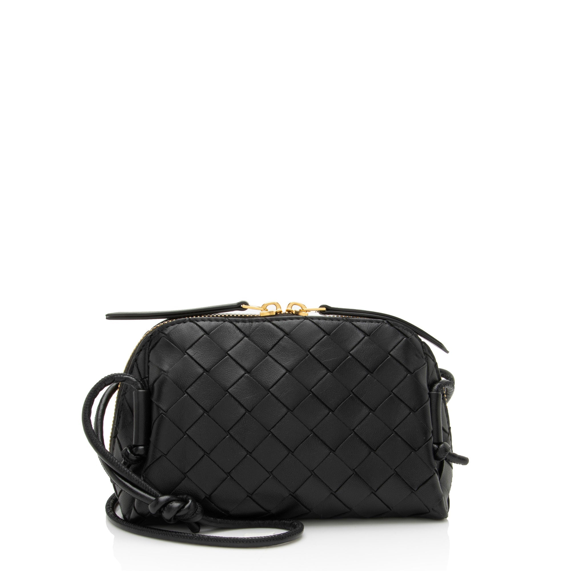 Bottega Veneta Intrecciato Nappa Leather Concert Pouch