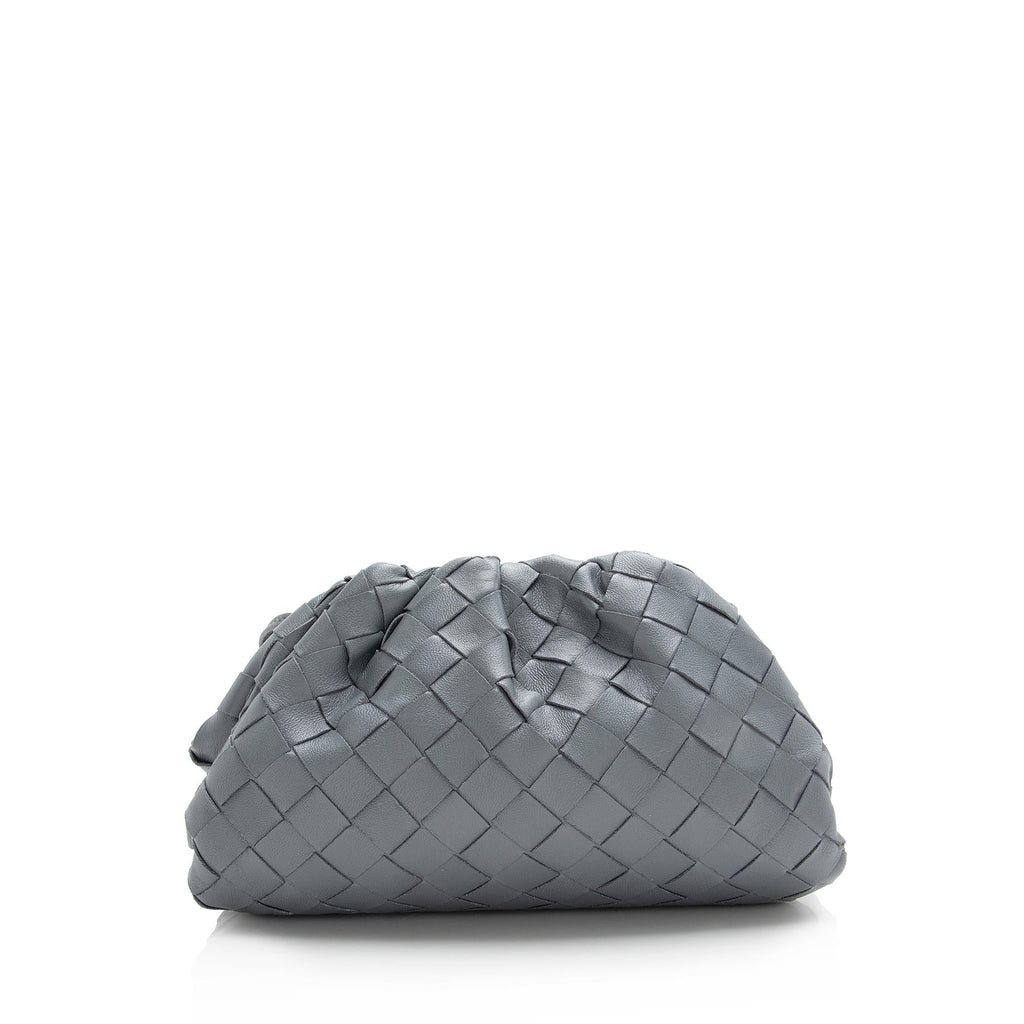 Bottega Veneta Intrecciato Nappa Leather The Pouch Mini Clutch