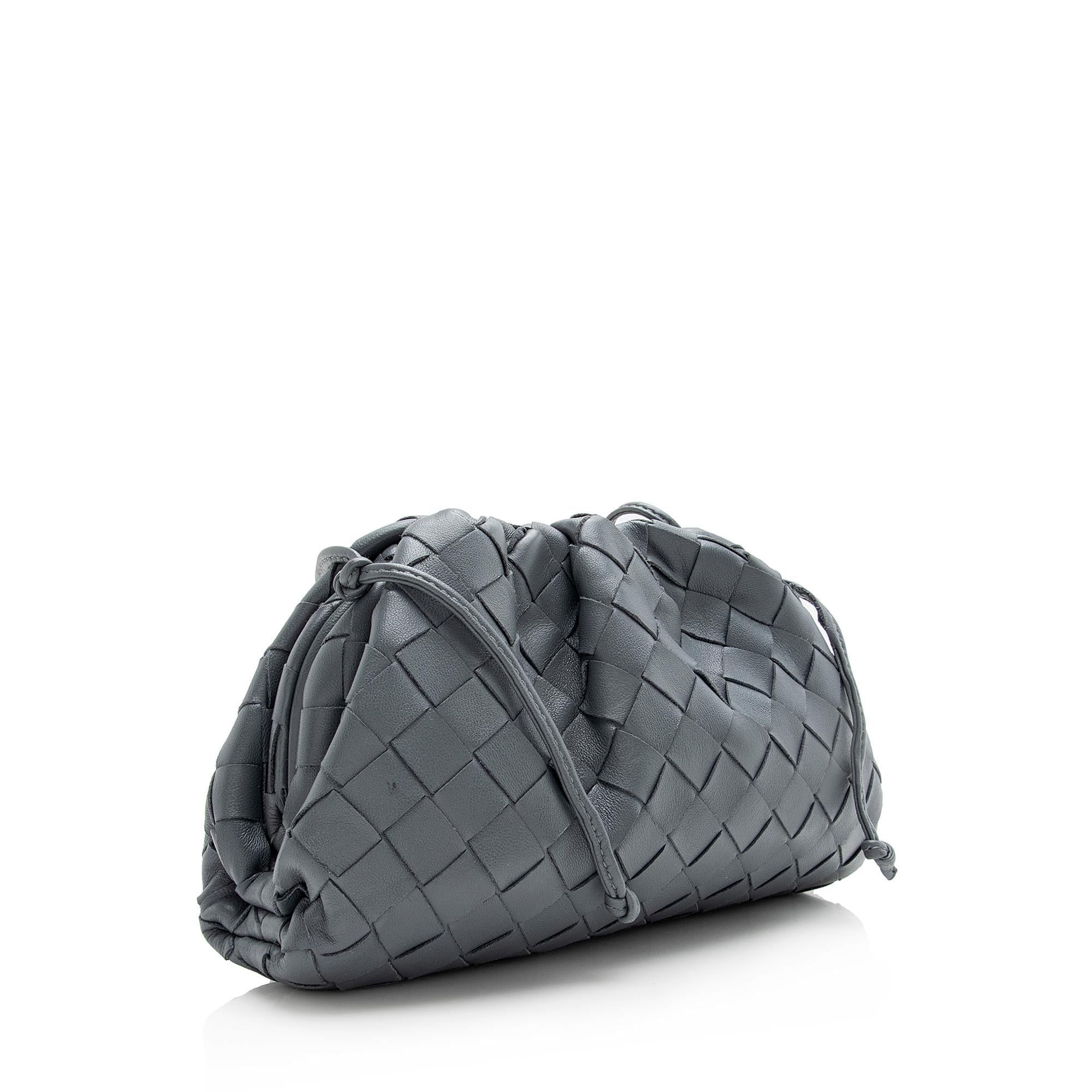 Bottega Veneta Intrecciato Nappa Leather The Pouch Mini Clutch