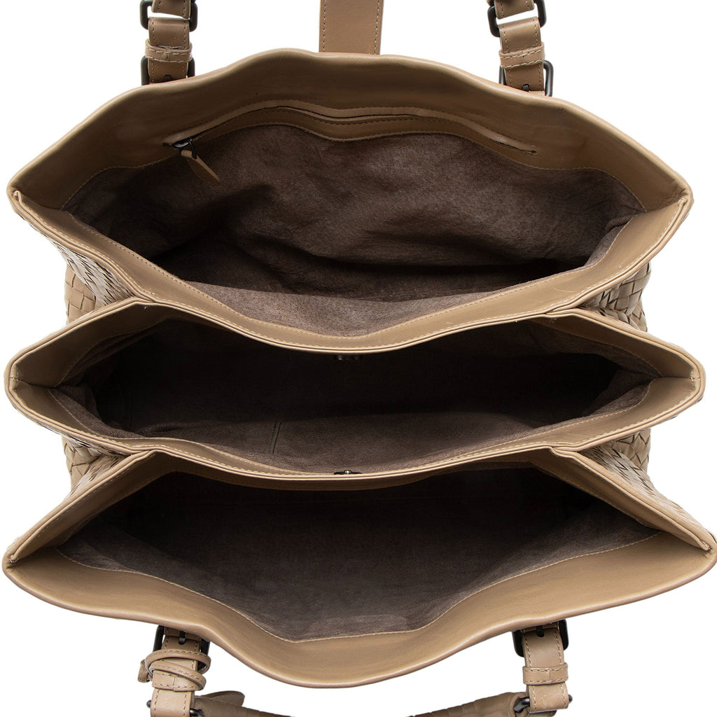 Bottega Veneta Intrecciato Nappa Roma Medium Satchel