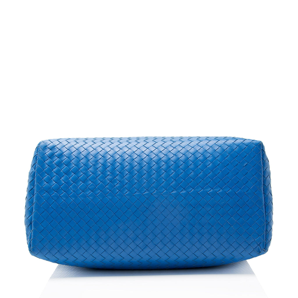 Bottega Veneta Intrecciato Nappa Roma Medium Satchel
