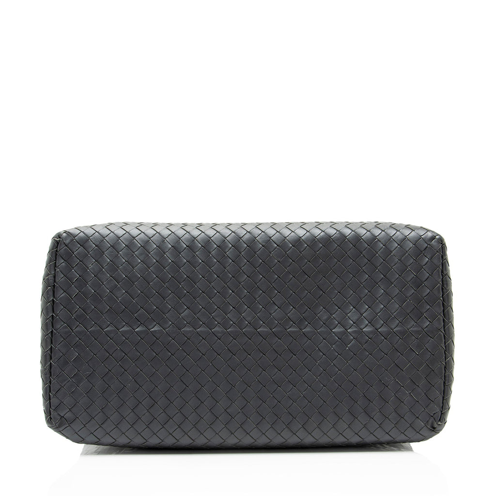 Bottega Veneta Intrecciato Nappa Roma Medium Satchel