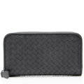 Bottega Veneta Intrecciato Nappa Zip Around Wallet