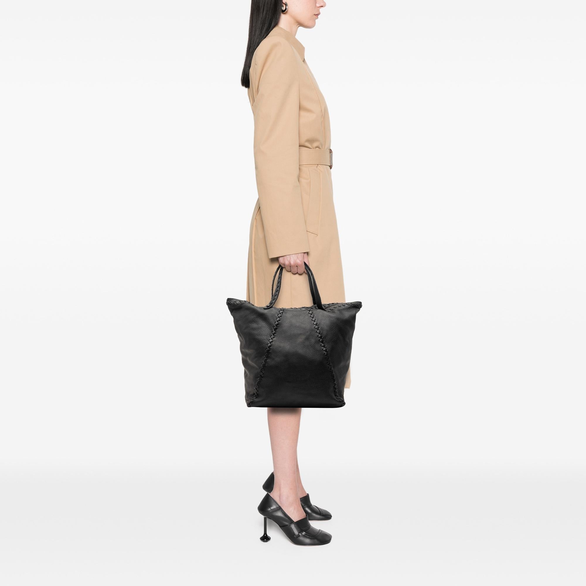 Bottega Veneta Intrecciato Trimmed Cervo Tote