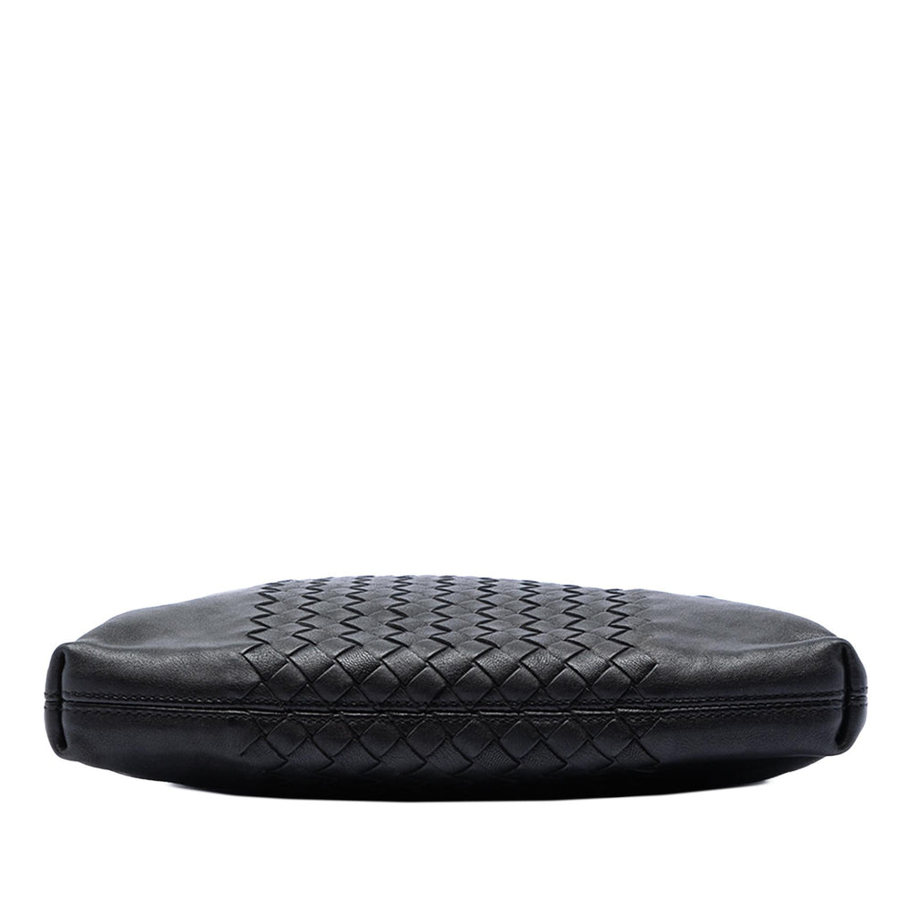 Bottega Veneta Intrecciato Trimmed Nappa Crossbody