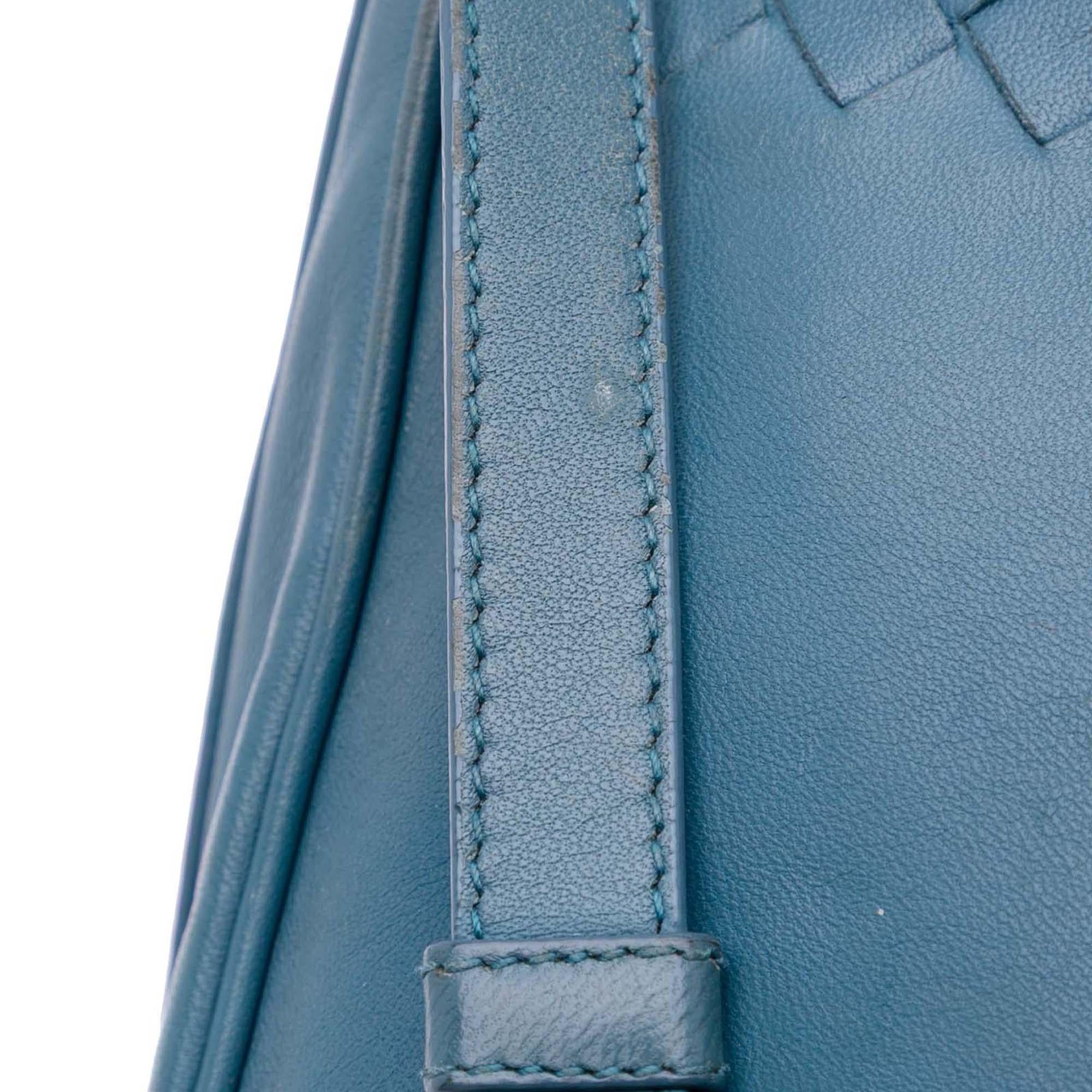 Bottega Veneta Intrecciato Trimmed Nappa Flap Crossbody