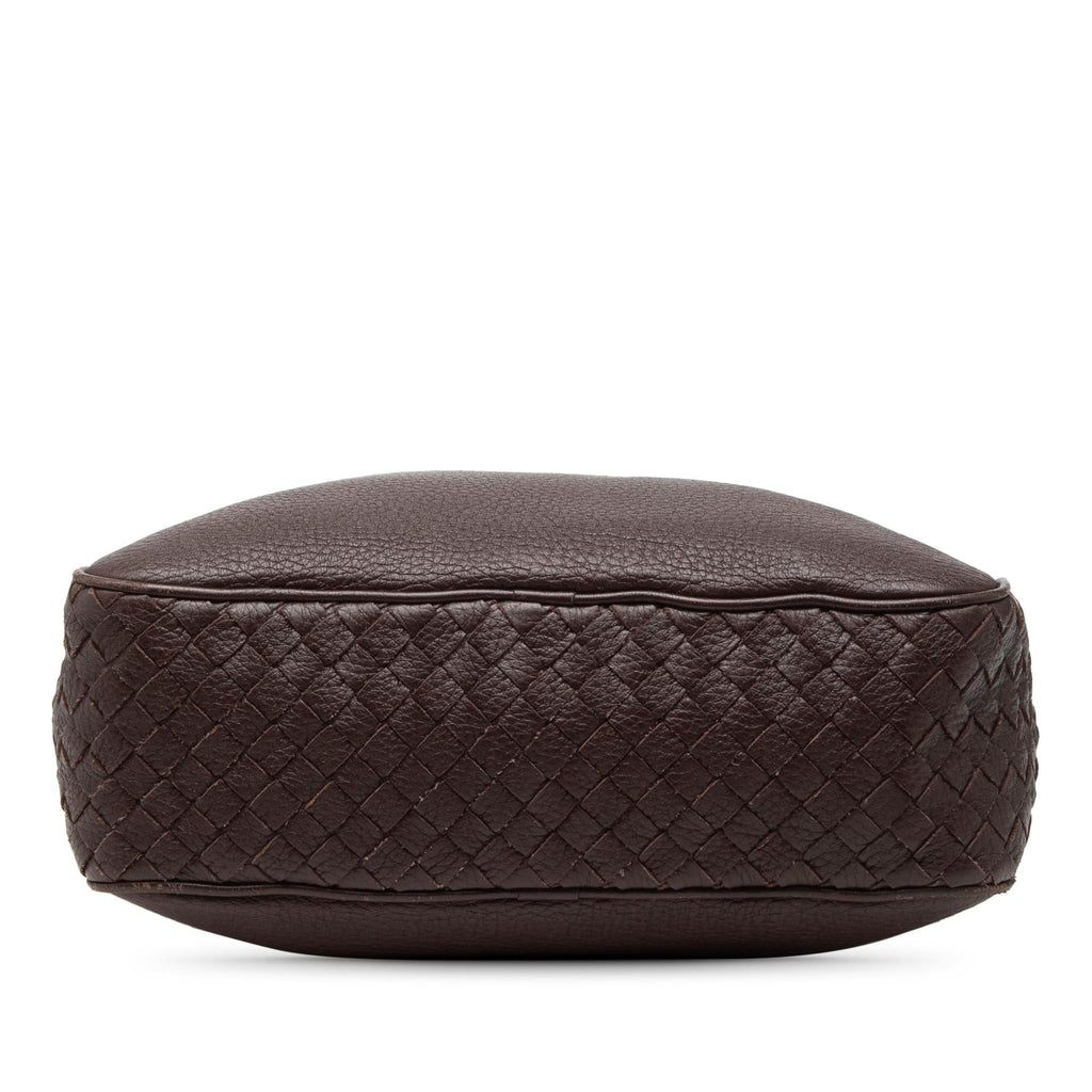 Bottega Veneta Intrecciato Trimmed Nappa Messenger Bag