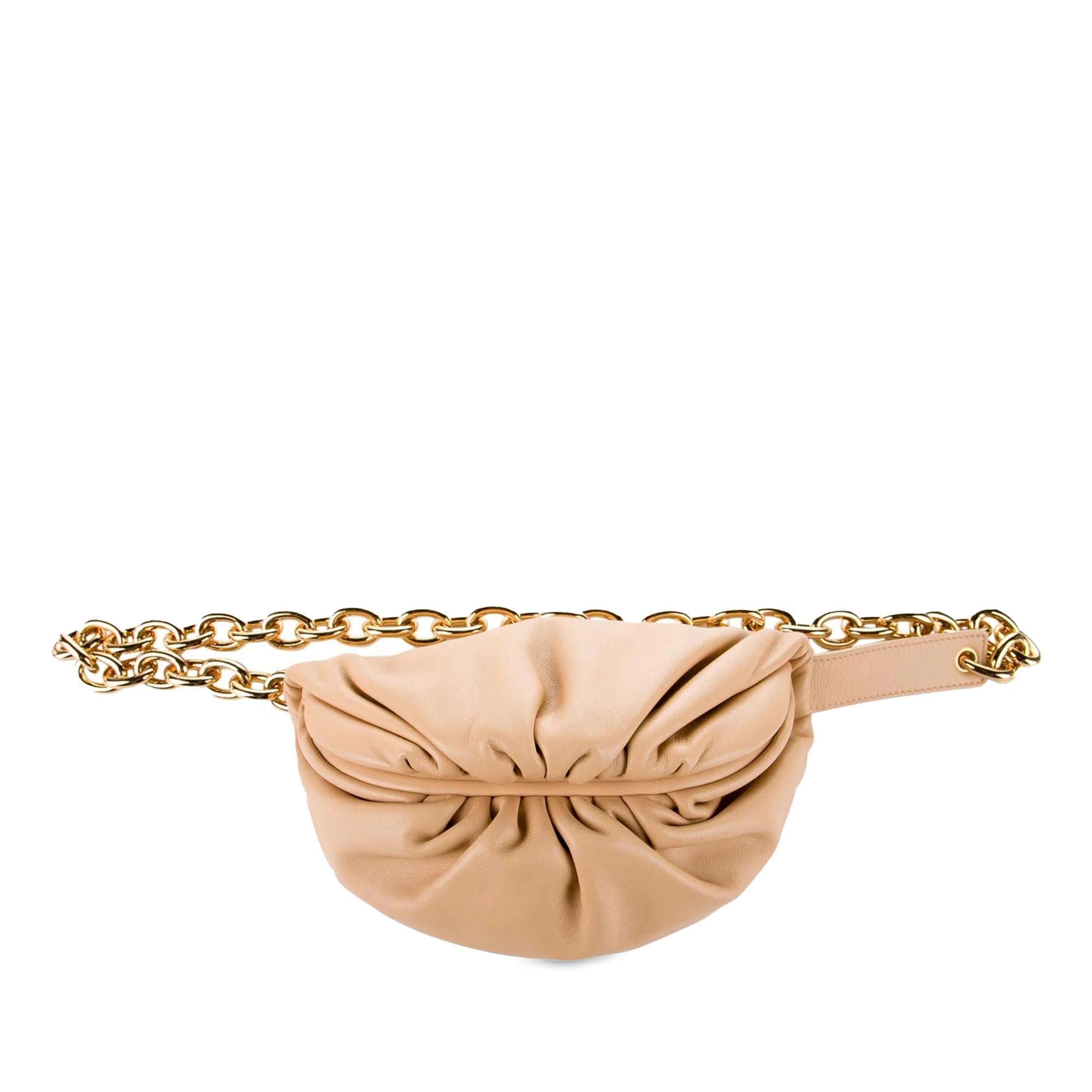 Bottega Veneta Lambskin Belt Chain Pouch