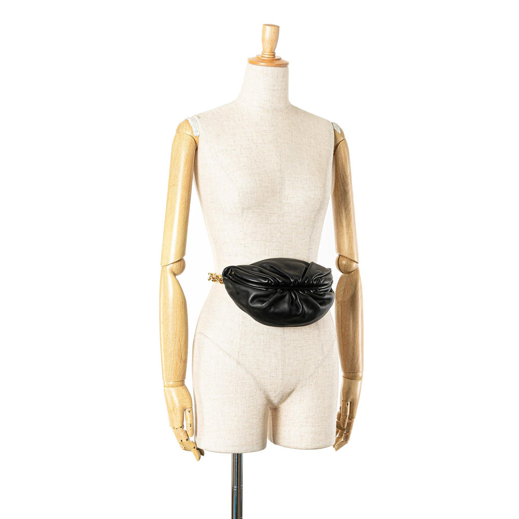 Bottega Veneta Lambskin Belt Chain Pouch