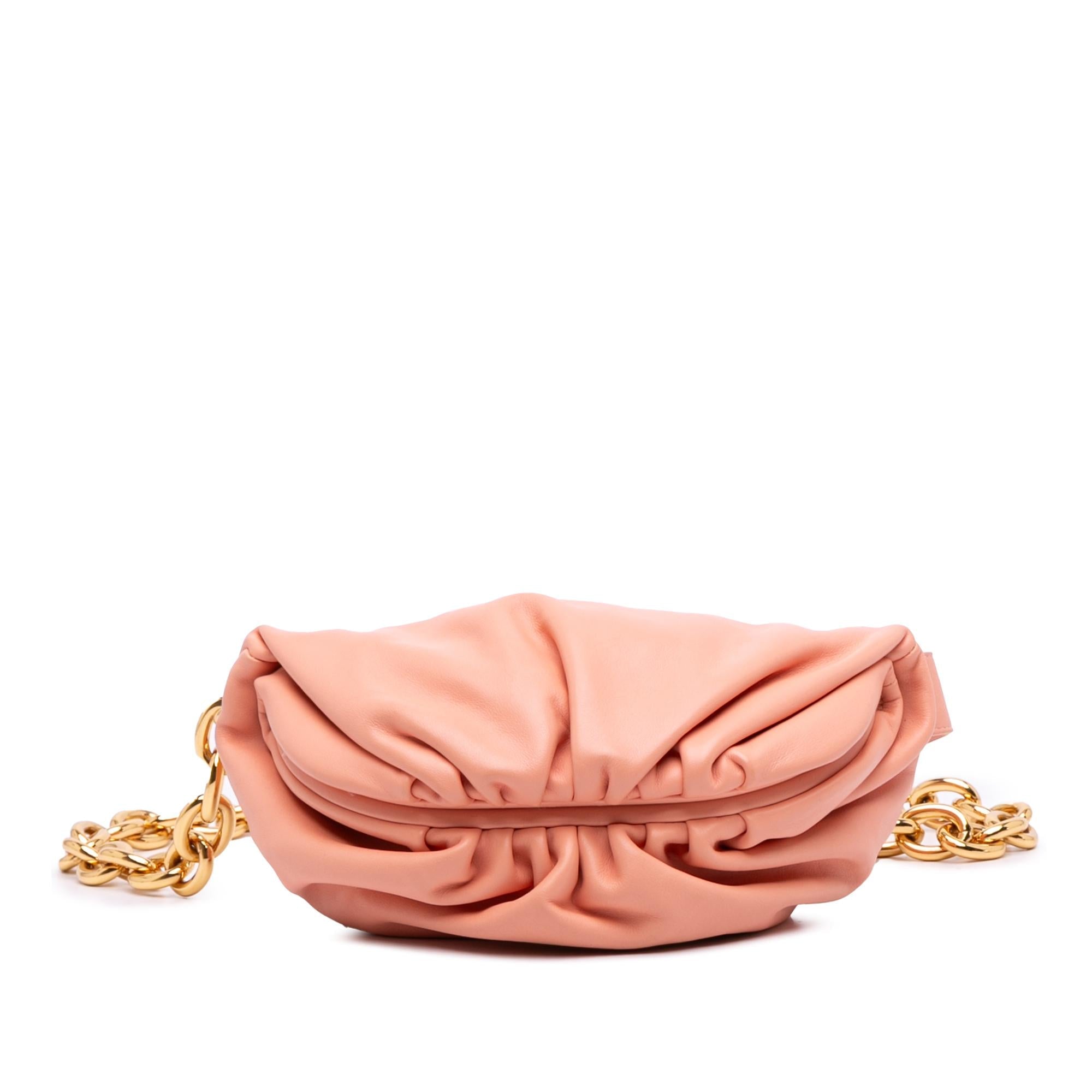 Bottega Veneta Lambskin Belt Chain Pouch