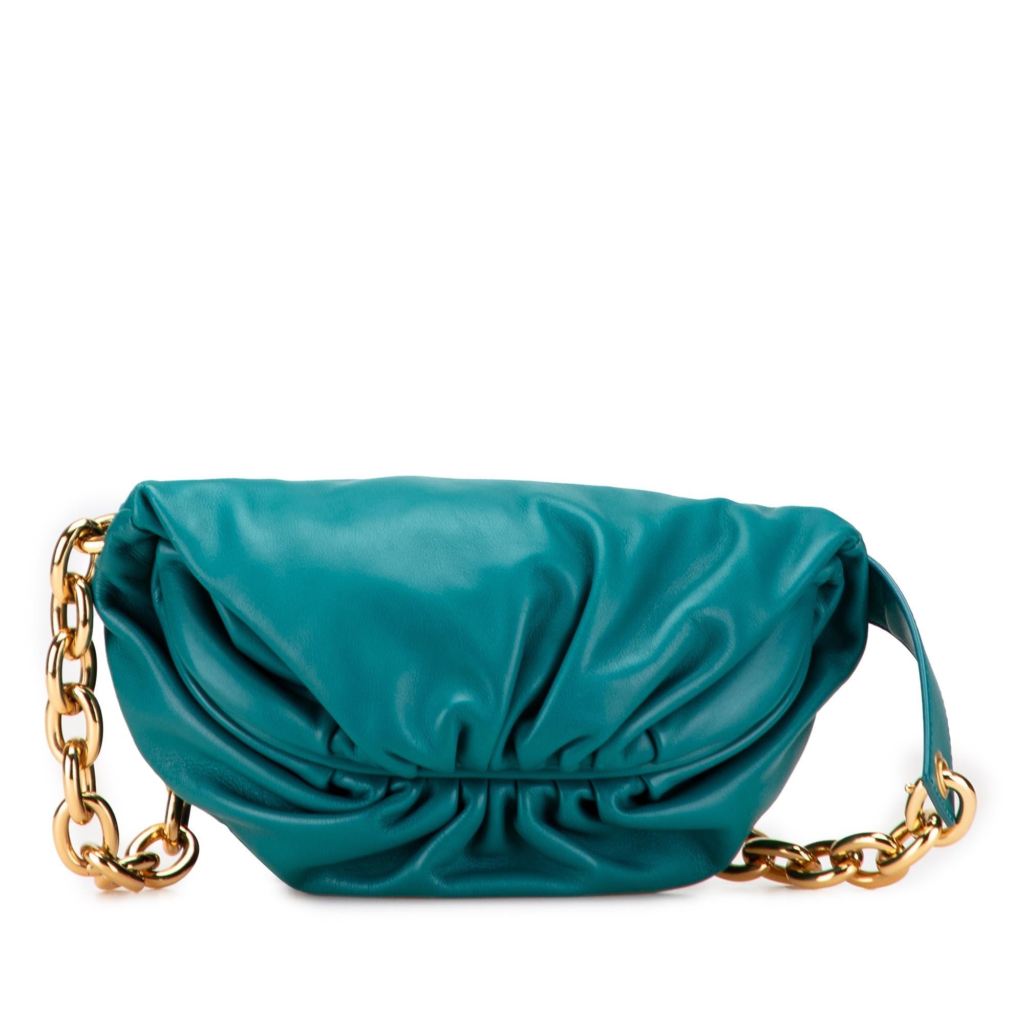 Bottega Veneta Lambskin Belt Chain Pouch