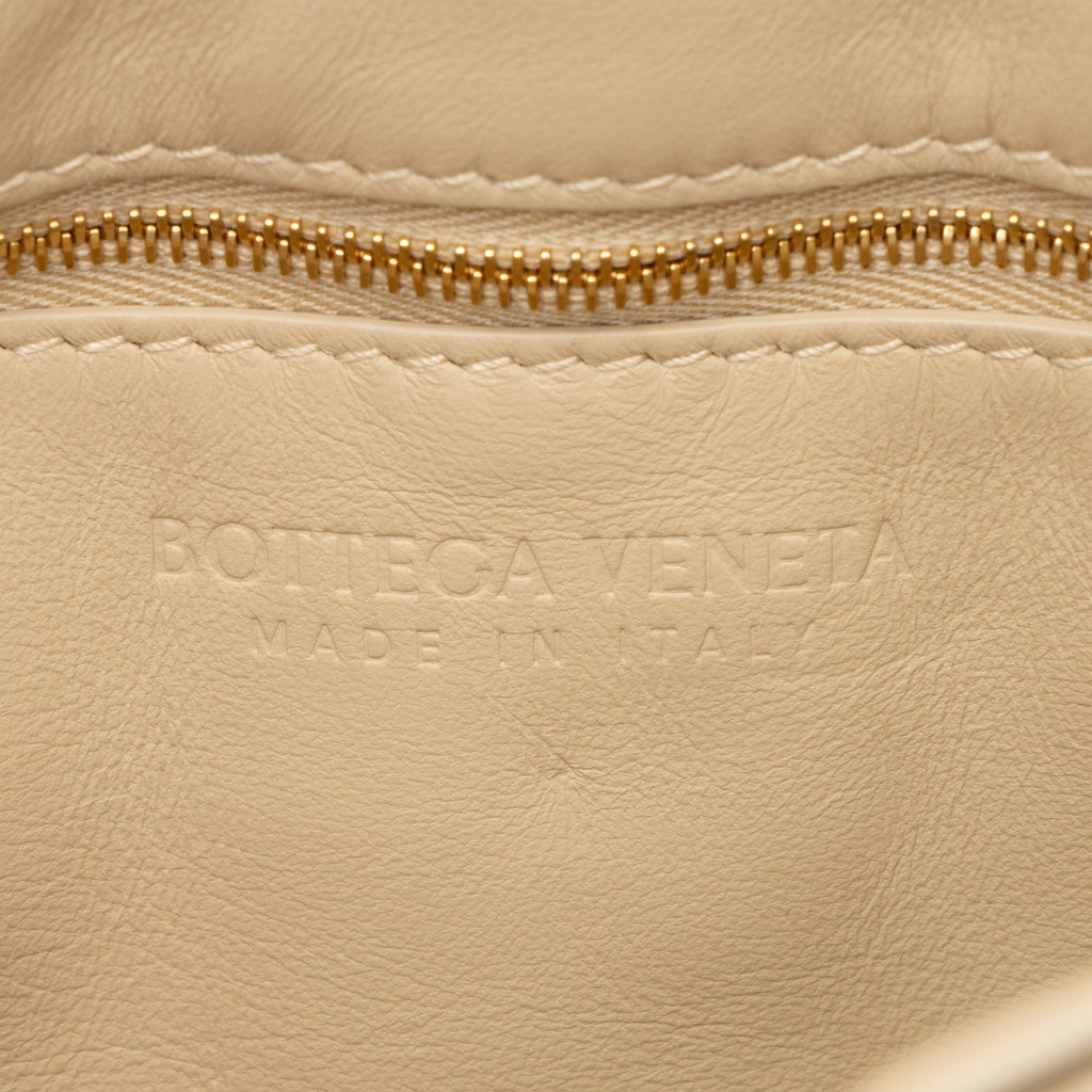 Bottega Veneta Lambskin Cassette Chain Maxi Shoulder Bag