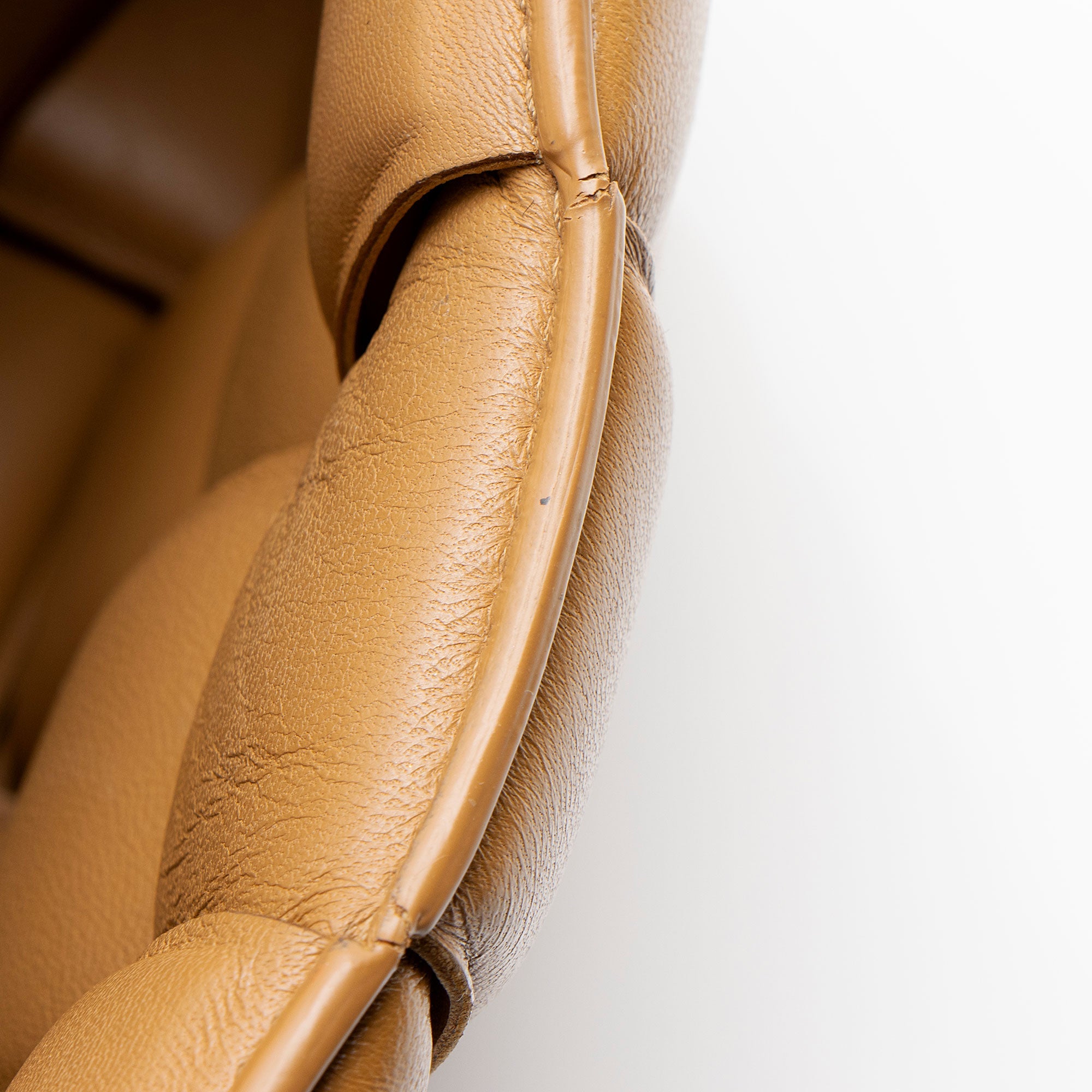Bottega Veneta Lambskin Cassette Chain Maxi Shoulder Bag