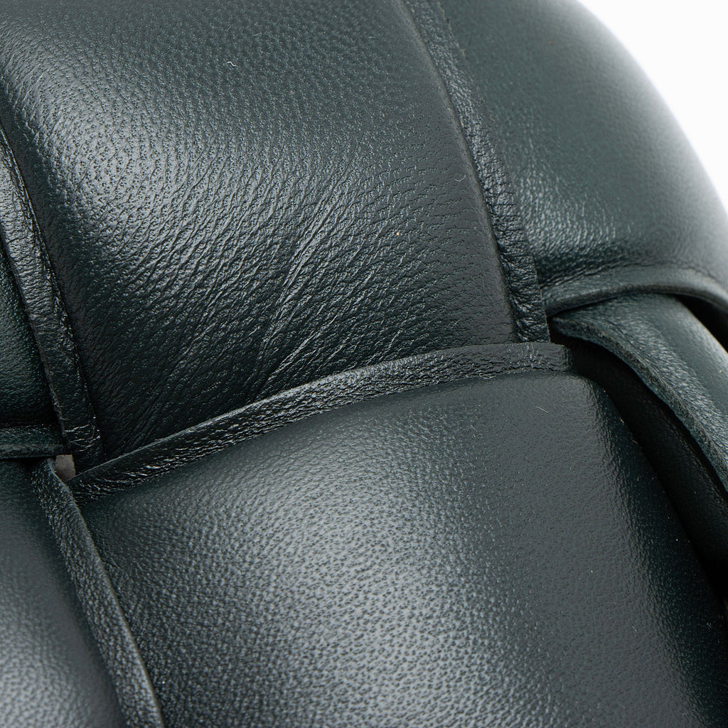 Bottega Veneta Lambskin Cassette Chain Maxi Shoulder Bag