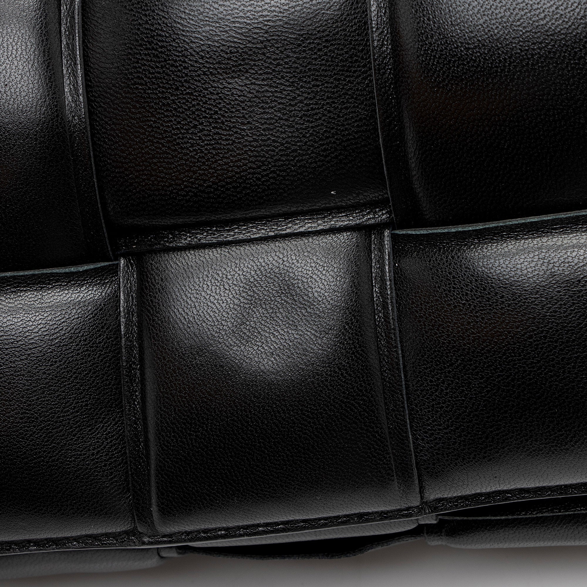 Bottega Veneta Lambskin Cassette Chain Maxi Shoulder Bag