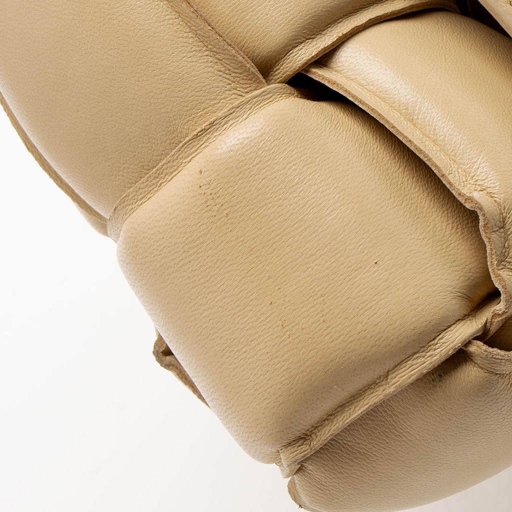 Bottega Veneta Lambskin Cassette Chain Maxi Shoulder Bag