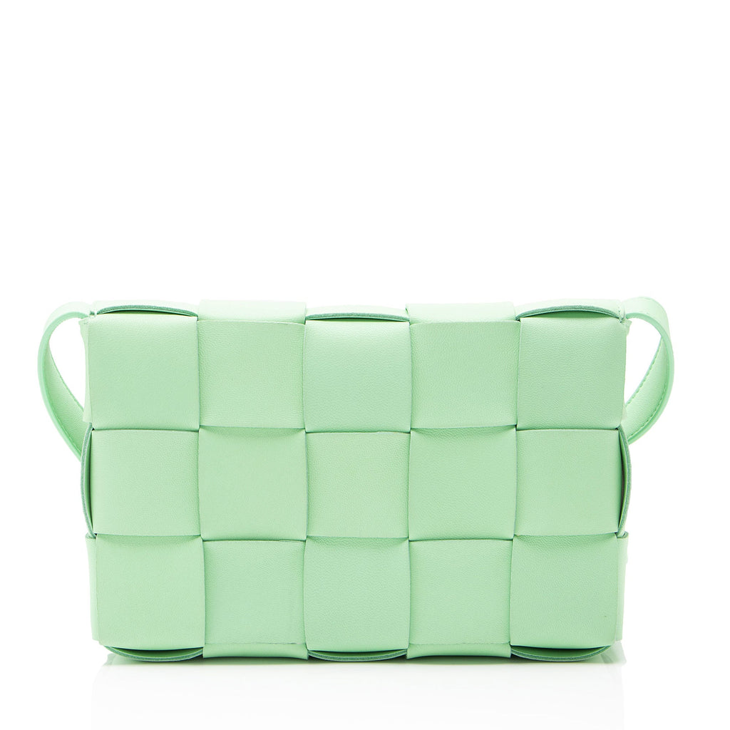 Bottega Veneta Lambskin Cassette Crossbody