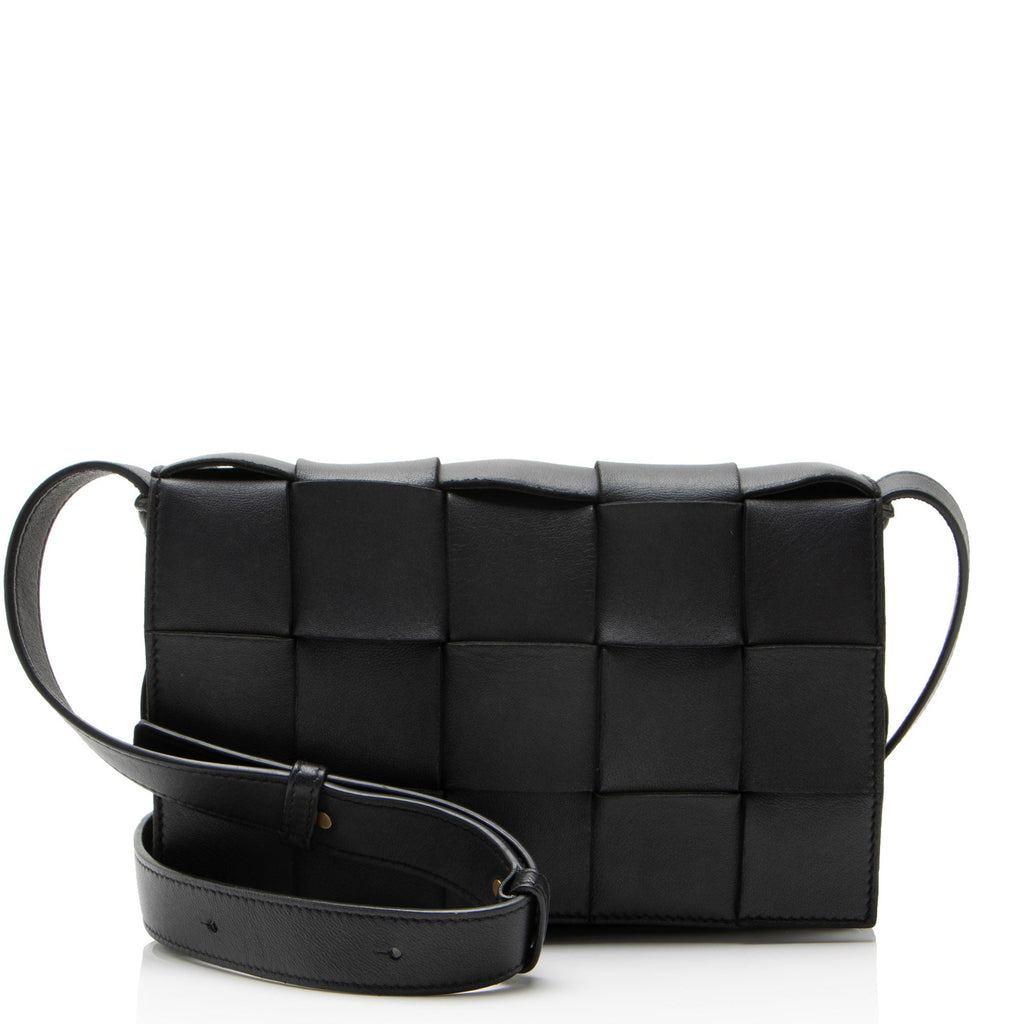 Bottega Veneta Lambskin Cassette Crossbody