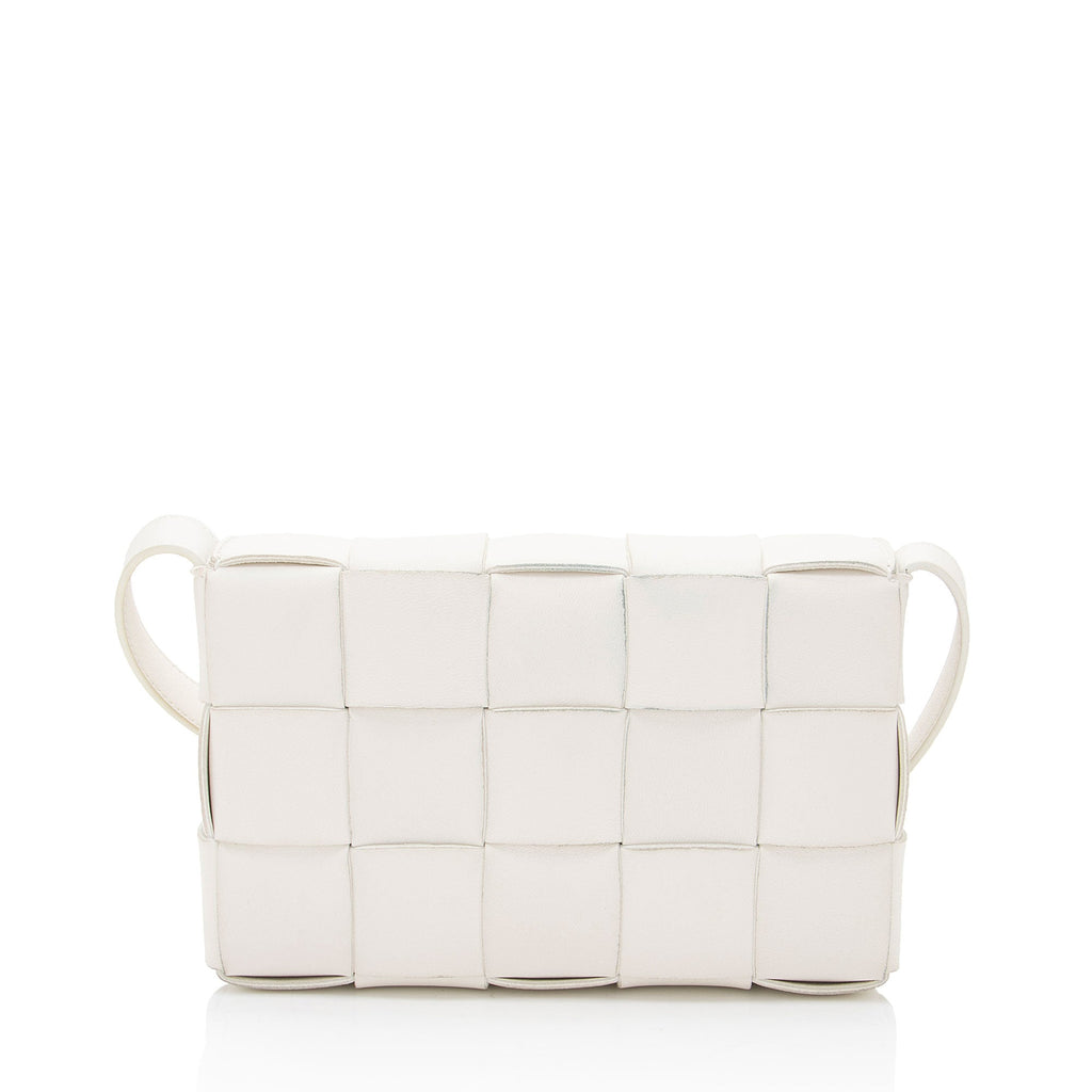 Bottega Veneta Lambskin Cassette Small Crossbody