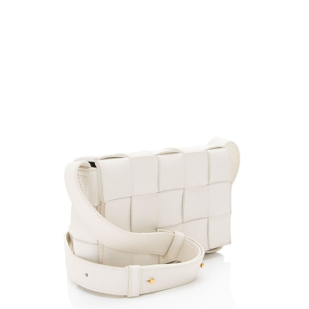 Bottega Veneta Lambskin Cassette Small Crossbody
